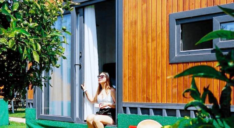 Serviced apartment with yard in Bodrum