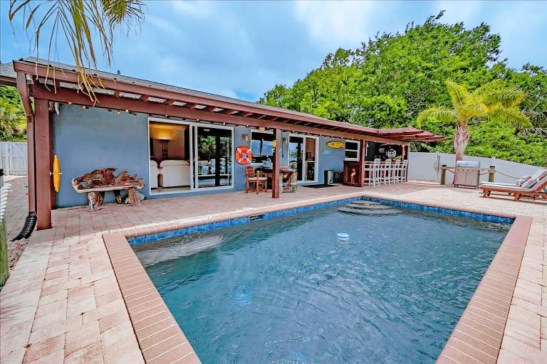 Waterfront Retreat with Pool Tiki Bar Boat Dock — photo 3