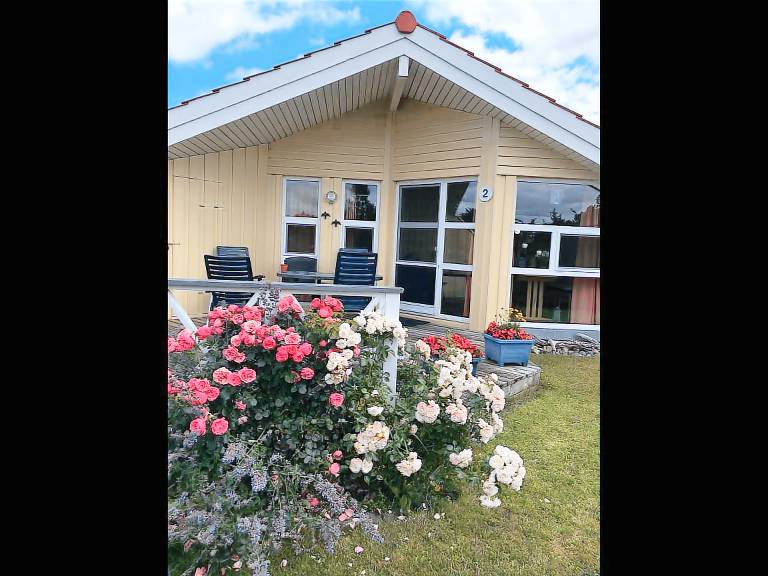 Ferienhaus m Sauna in Strandnähe