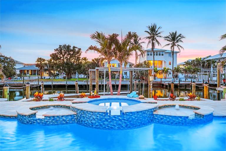 Ocean View, Gulf Access, Close to Beach, Private heated Pool - Island Waters - Roelens — photo 3