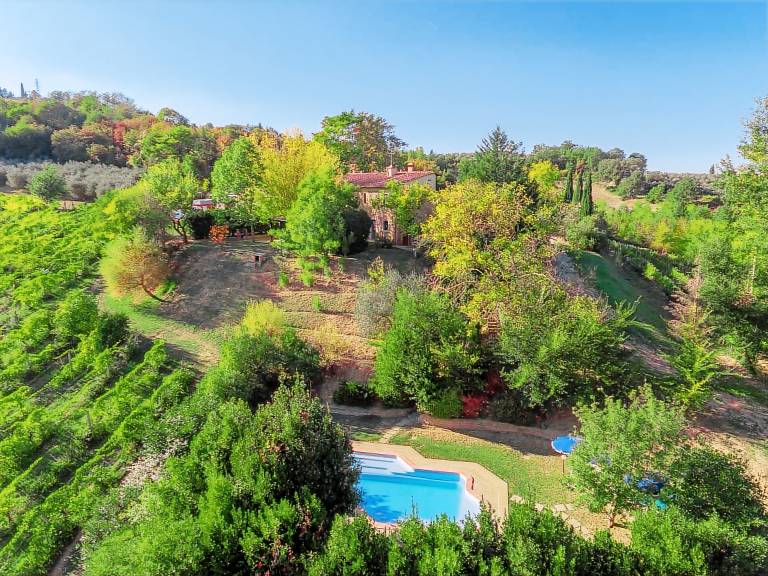 Ferienhaus in Gambassi Terme für max. 13 Gäste