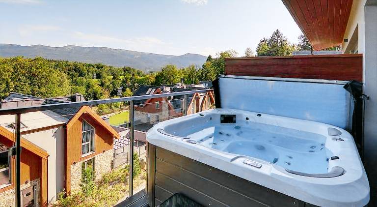Rental apartment with pool, hot tub & sauna — photo 2