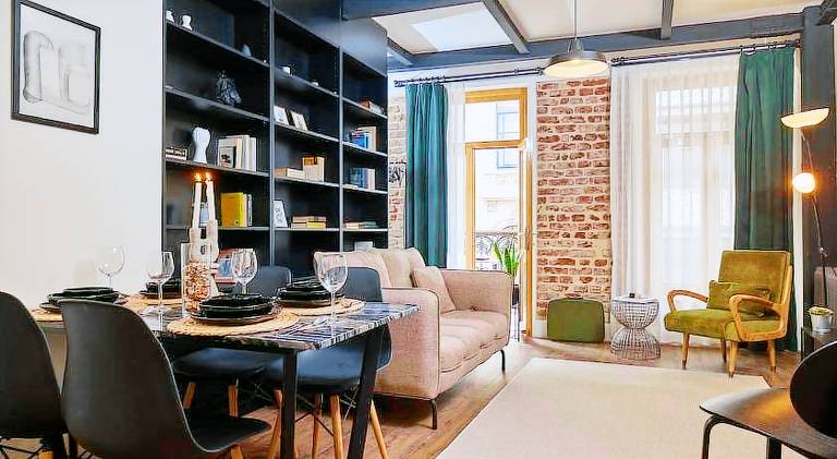 Stunning 2BR 1 Min Metro&Galata in Marmara