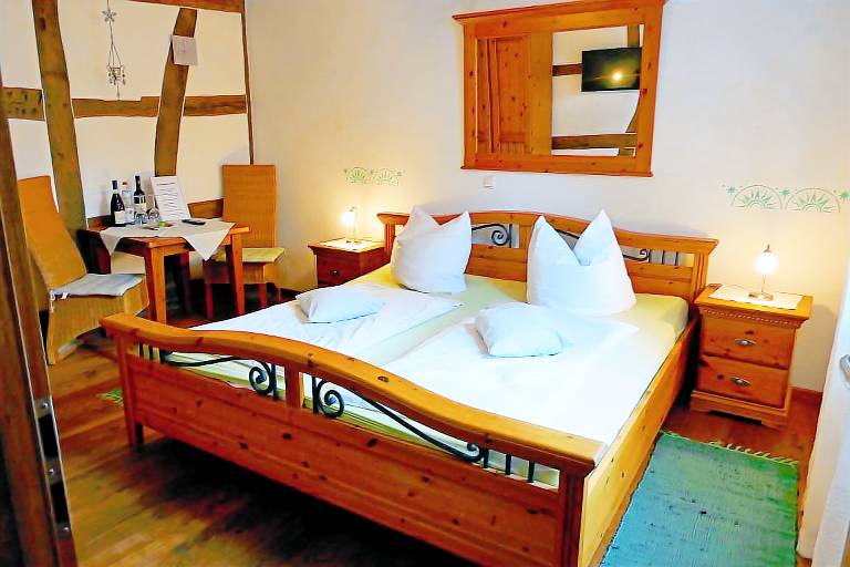 Doppelzimmer Dusche oder Bad WC 1 Schlafraum
