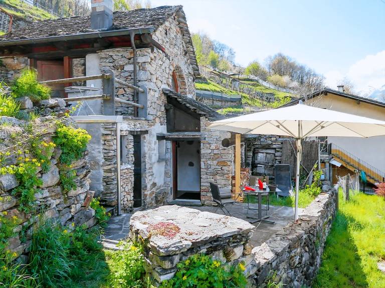 Ferienhaus in Malvaglia für max. 2 Personen