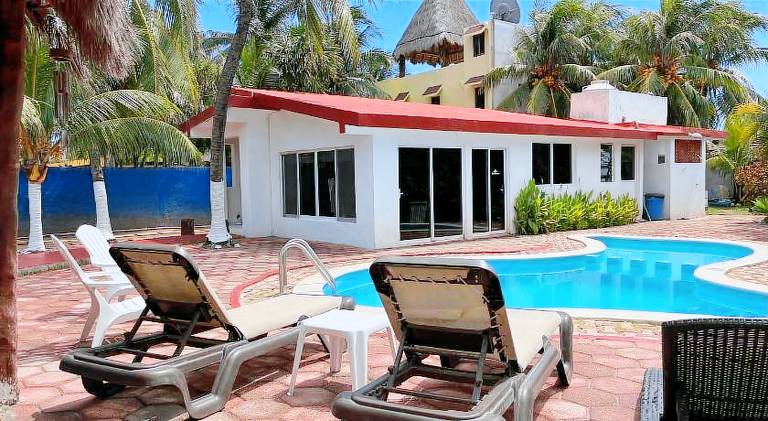 House with pool in Isla Mujeres