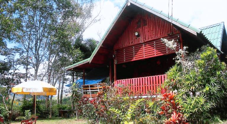 House with barbecue, garden & terrace in Khao Kho