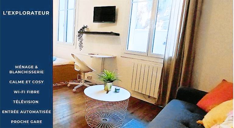 Apartment with 1 room for 2 persons in Chinon