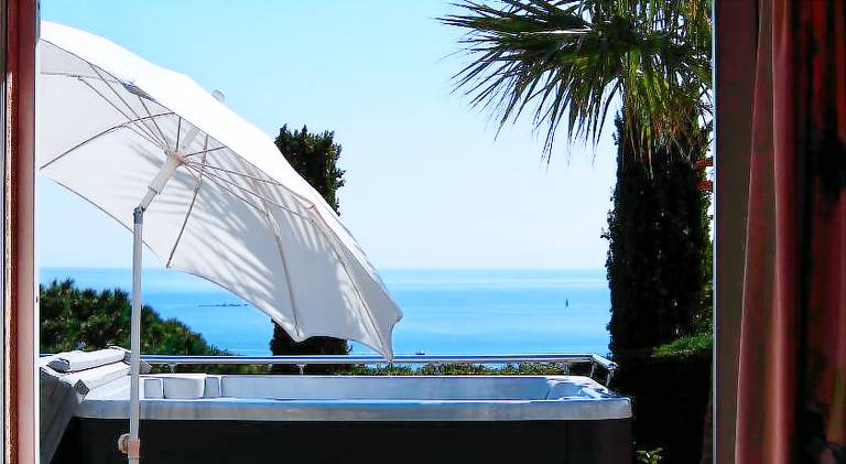 Villa Riviera, Sea view, Pool, Jacuzzi, Sauna, Walk to the beach — photo 4