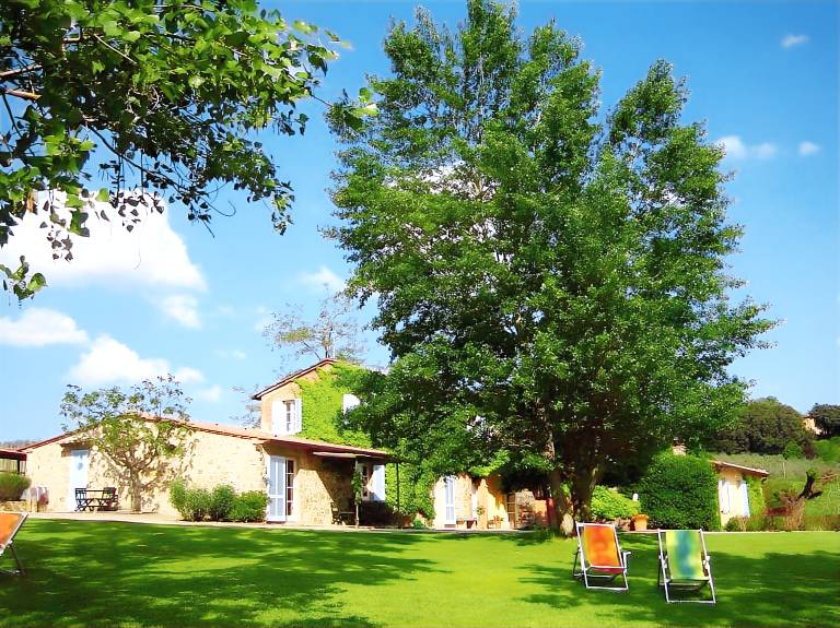 Lovely apartment with patio, garden & grill | Pets are welcome in Marciano della Chiana
