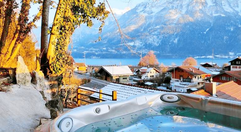 Rental apartment with jacuzzi | Pets allowed in Unterseen