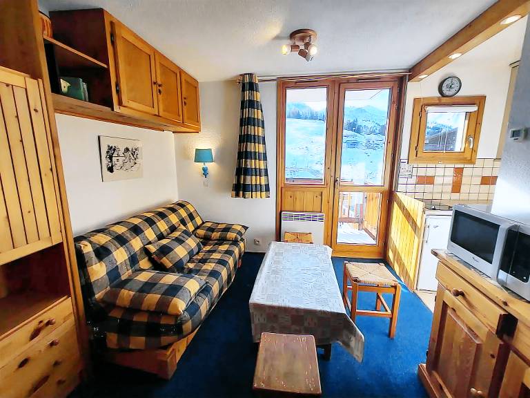 Ferienwohnung in La Plagne-Tarentaise, La Plagne für max. 3 Gäste