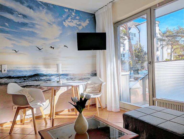 Ferienwohnung mit Hund inSeebad Heringsdorf,  Usedom f&uuml;r max. 3 Personen