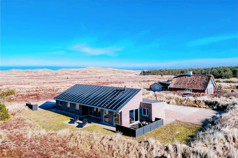 Ferienhaus mit Hund inÅrgab Nordseeküste Dänemark f&uuml;r max. 7 Personen