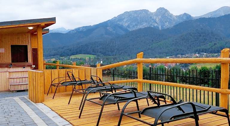 Rental apartment with terrace, garden & barbeque in Koscielisko
