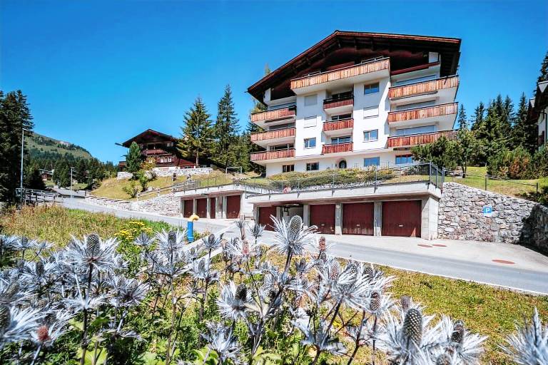 Ferienwohnung mit Hund in Arosa f&uuml;r max. 8 Personen