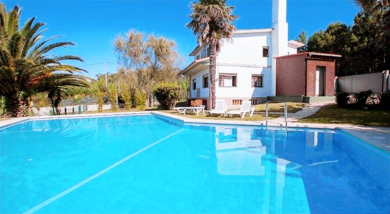 House - 3 Bedrooms with Pool WiFi and Sea views - 7428 in Sanxenxo