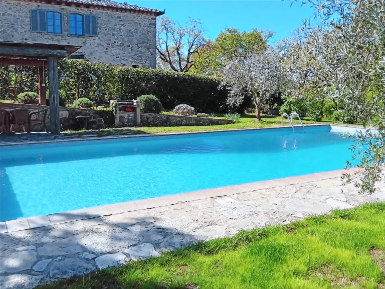 Ferienwohnung mit Hund in Gaiole in Chianti f&uuml;r max. 9 Personen