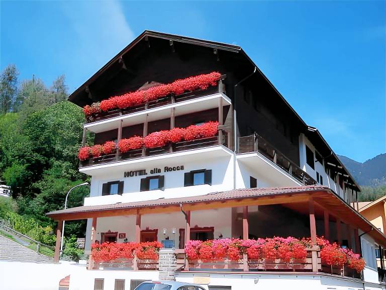 Hotel Alla Rocca in Ville di Fiemme