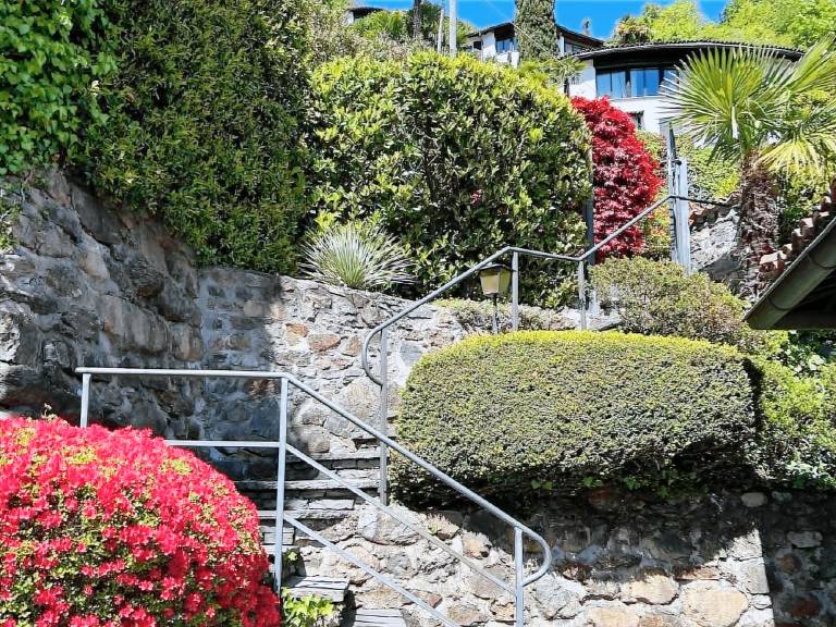 Ferienhaus mit Hund inVico Morcote, Luganersee Luganersee f&uuml;r max. 6 Personen