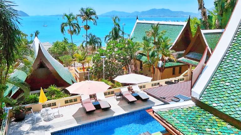 Villa with jacuzzi, yard & BBQ | Good for workation in Rawai