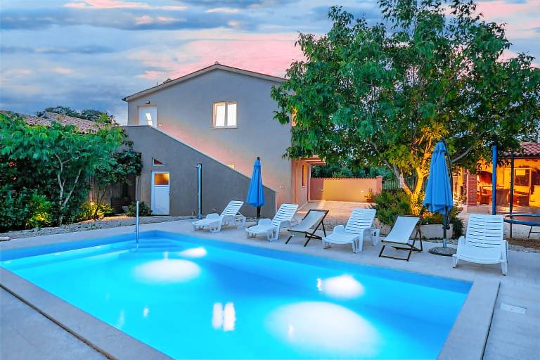 Ferienhaus mit Hund inBibići, Istrien Istrien f&uuml;r max. 8 Personen