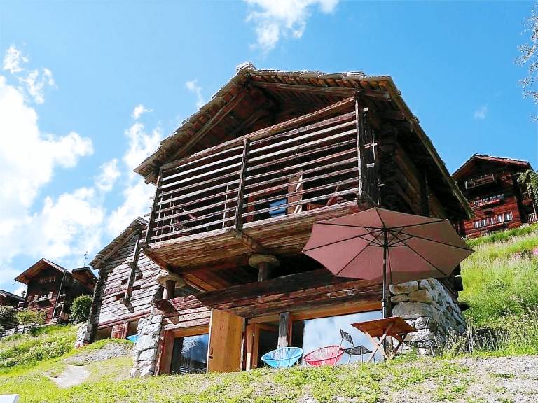 Ferienhaus in Evolène, Les Haudères f&uuml;r max. 2 Personen