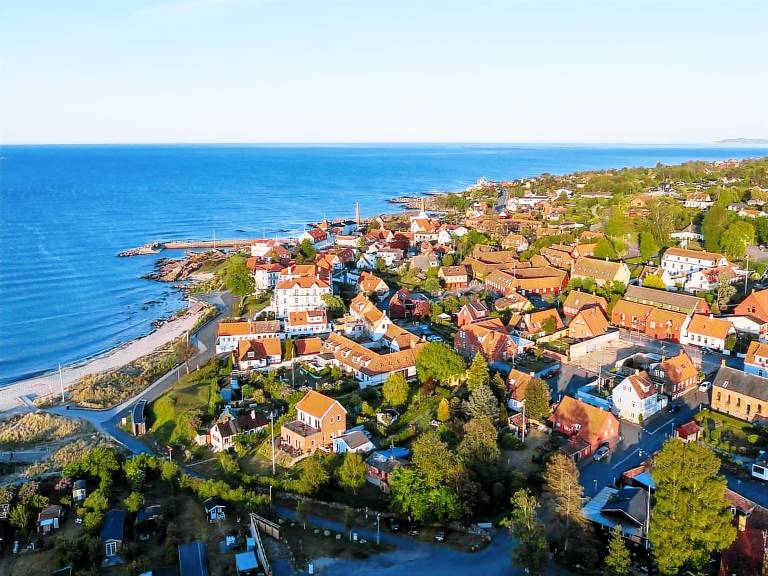 Vacation home with terrace & barbecue | Sea view in Allinge