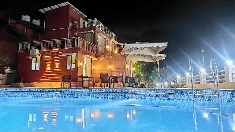 Villa with yard & pool | Perfect for remote work in Udaipur