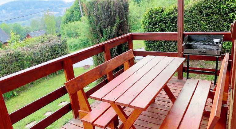 Domek w stylu alpejskim Solina