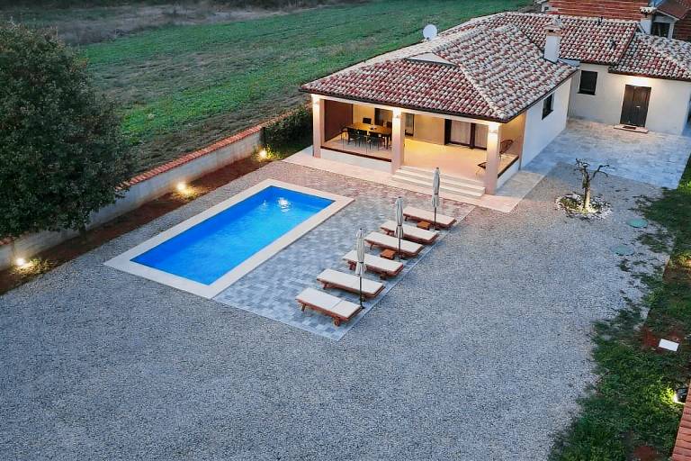 Ferienhaus in Kapelica, Istria County f&uuml;r max. 6 Personen