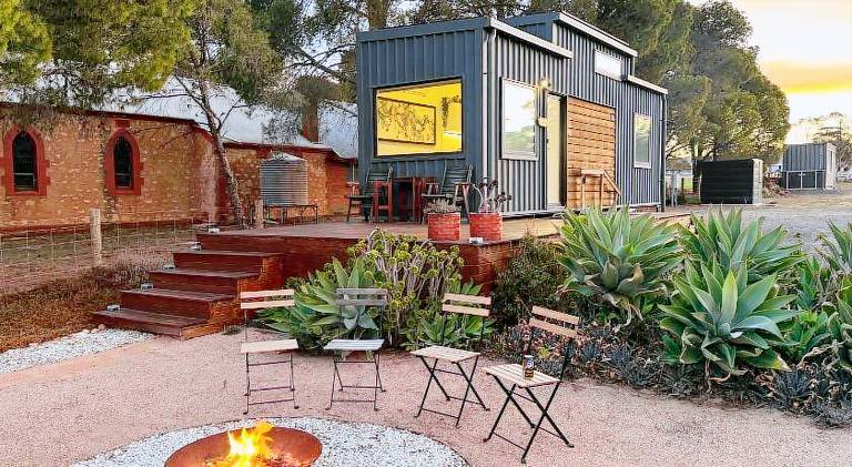 Pink Lake Tiny House Peony