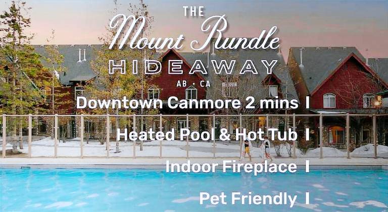 House with hot tub & pool in Canmore, AB
