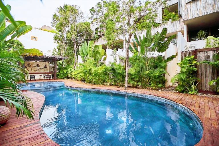 Tulum Luxury with Roof Pool and Beach Club Access