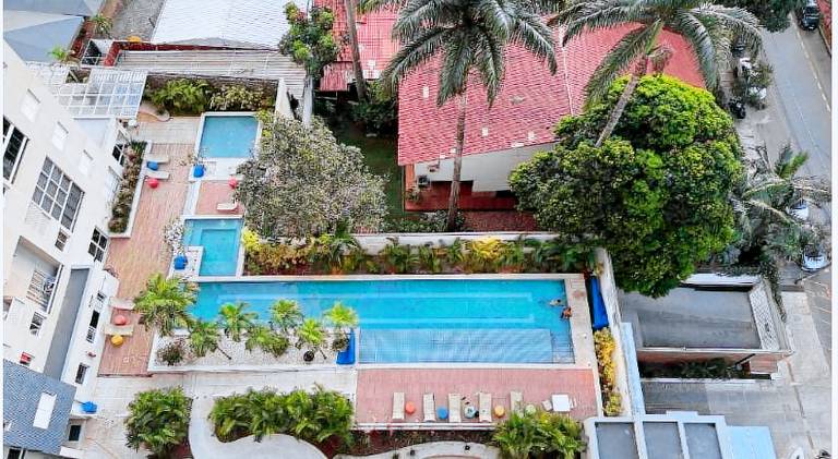 Rental apartment with hot tub, pool & sauna | Dogs allowed in Goiânia