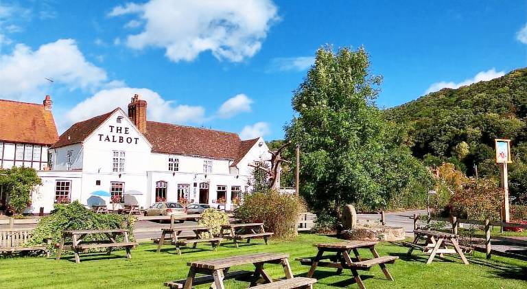 The Talbot at Knightwick in Malvern