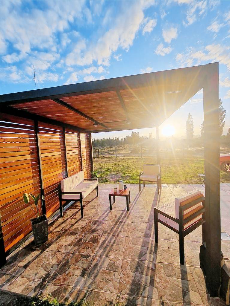 Children-friendly chalet with barbecue, terrace & private pool | Pool view | Pets allowed — photo 5