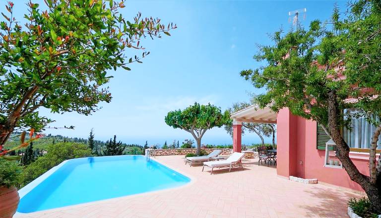 Awesome Lefkada Villa 2 Bedrooms Villa Kamothias Great Sea Views in Lefkada