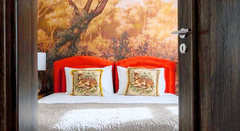 Serviced apartment for 7 persons in Lódz