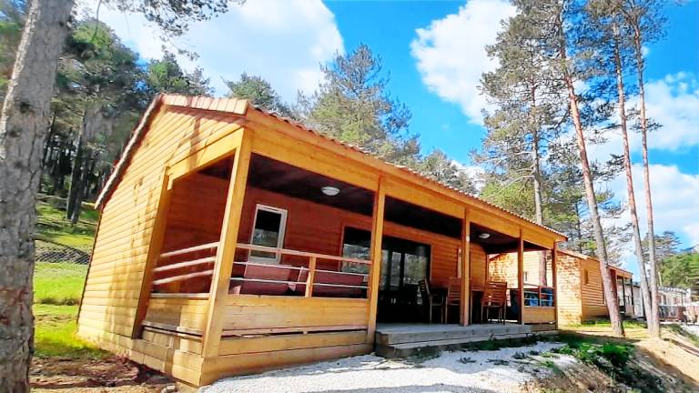 Chalet with pool, terrace & garden — photo 3