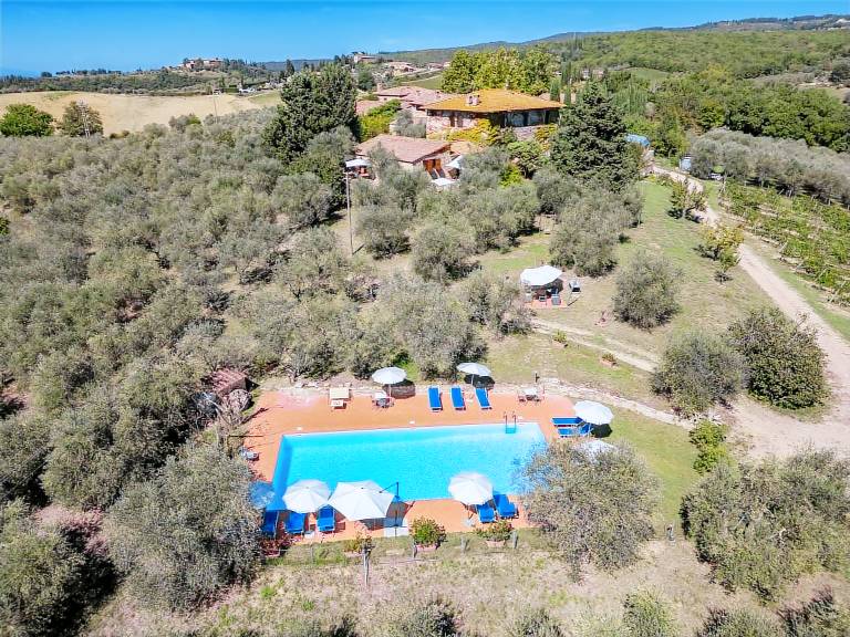 Ferienwohnung in Castellina in Chianti, Quercegrossa für max. 2 Personen