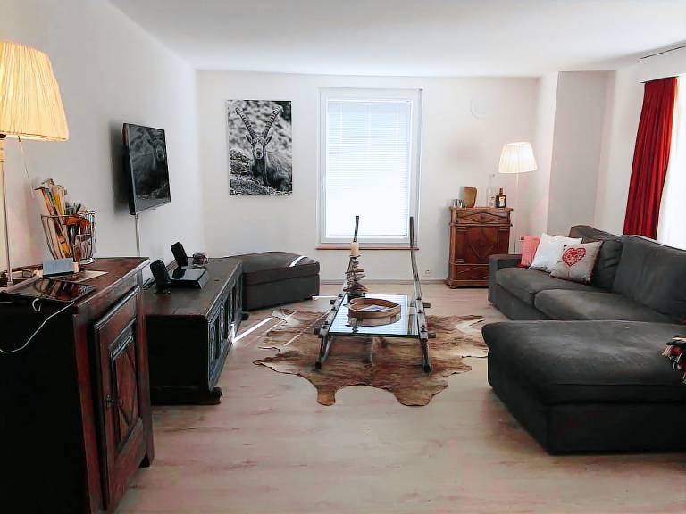 Ferienwohnung mit Hund in Arosa f&uuml;r max. 6 Personen