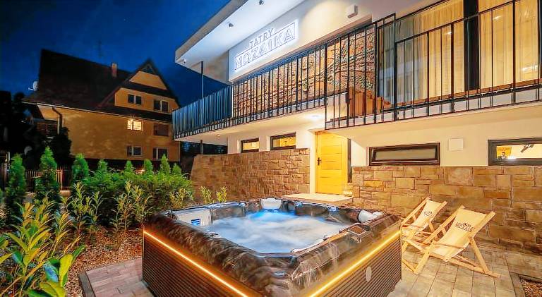 Tatry Mozaika Willa PREMIUM & SPA - Sauna, Jacuzzi, Flipper by RentiloPL in Zakopane