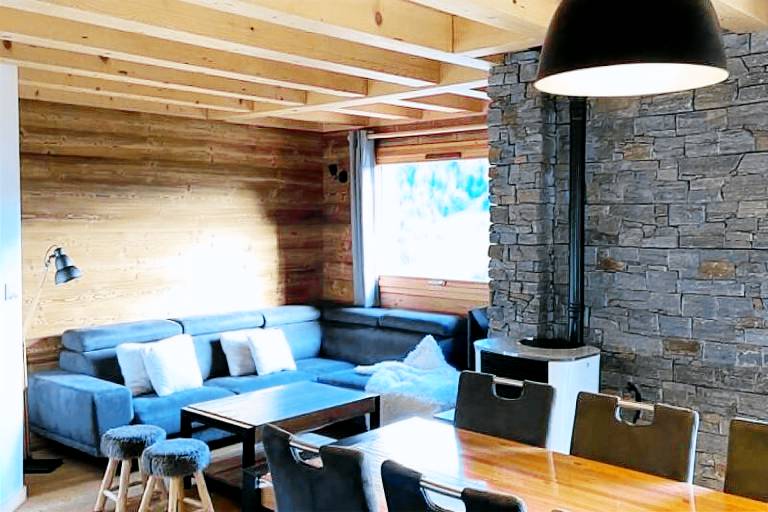 Rental apartment with garden & patio | Garden view in Le Grand-Bornand