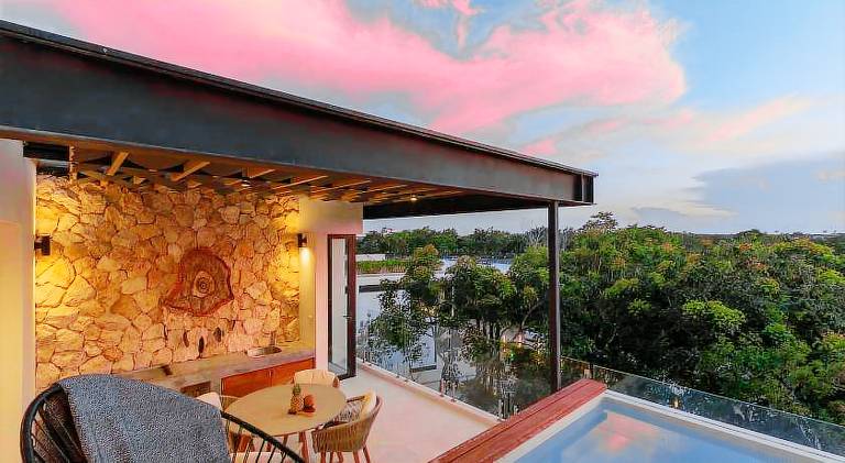 Ixchel Luxury PH Studio Priv Rooftop Pool 150 WiFi — photo 3