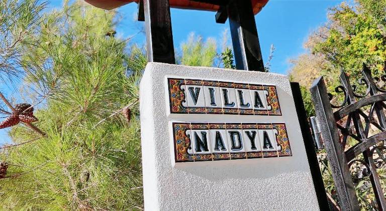 Villa with patio, garden & grill in Thasos
