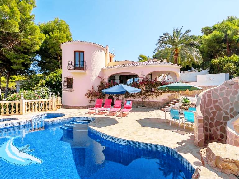 Ferienhaus in El Tosalet, Bahía de Jávea für max. 4 Personen