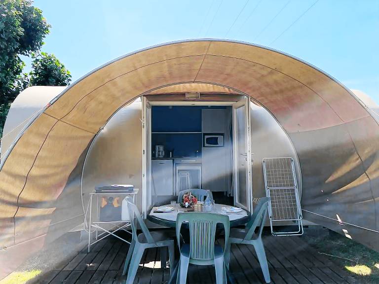 Mobile home with garden, terrace & heated pool — photo 2
