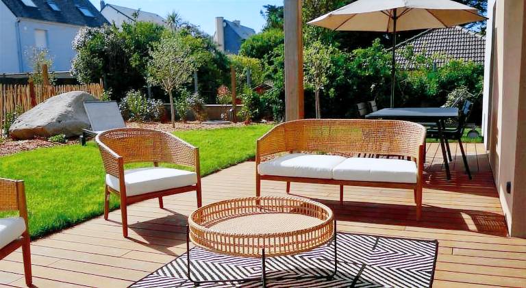 House with BBQ & garden in Barneville-Carteret