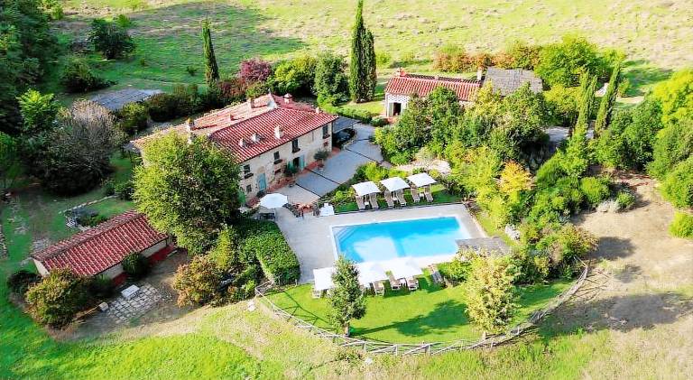 Serviced apartment with pool & yard | Pets are welcome in Colle di Val d'Elsa